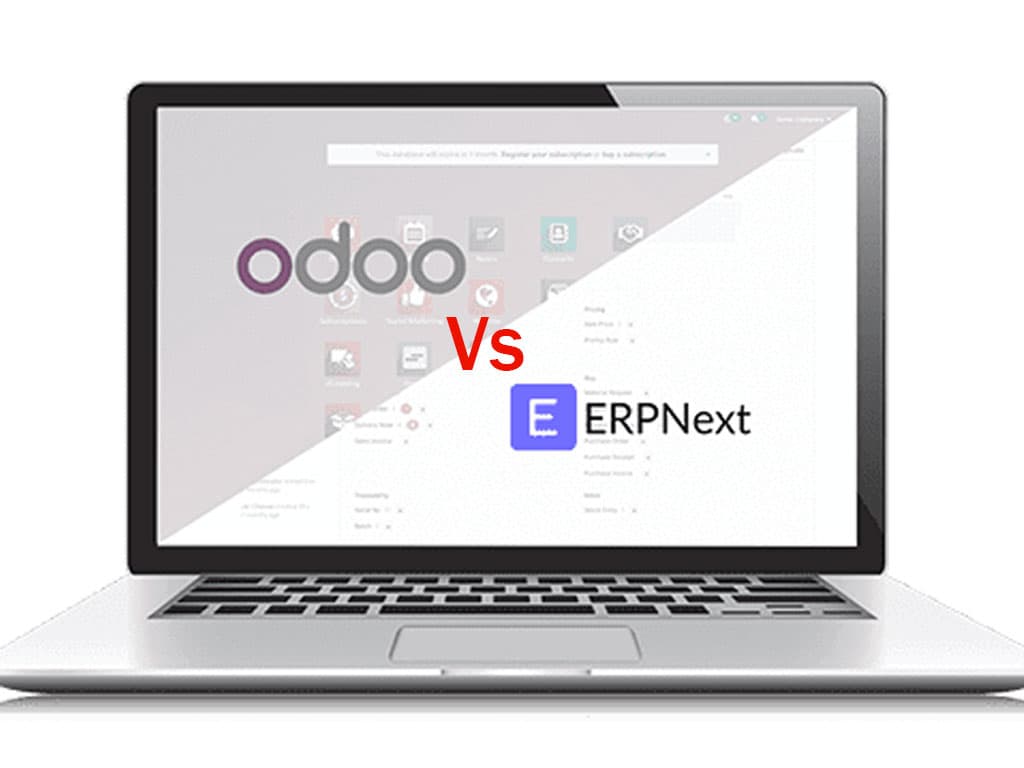 Compare Odoo Vs ERPNext