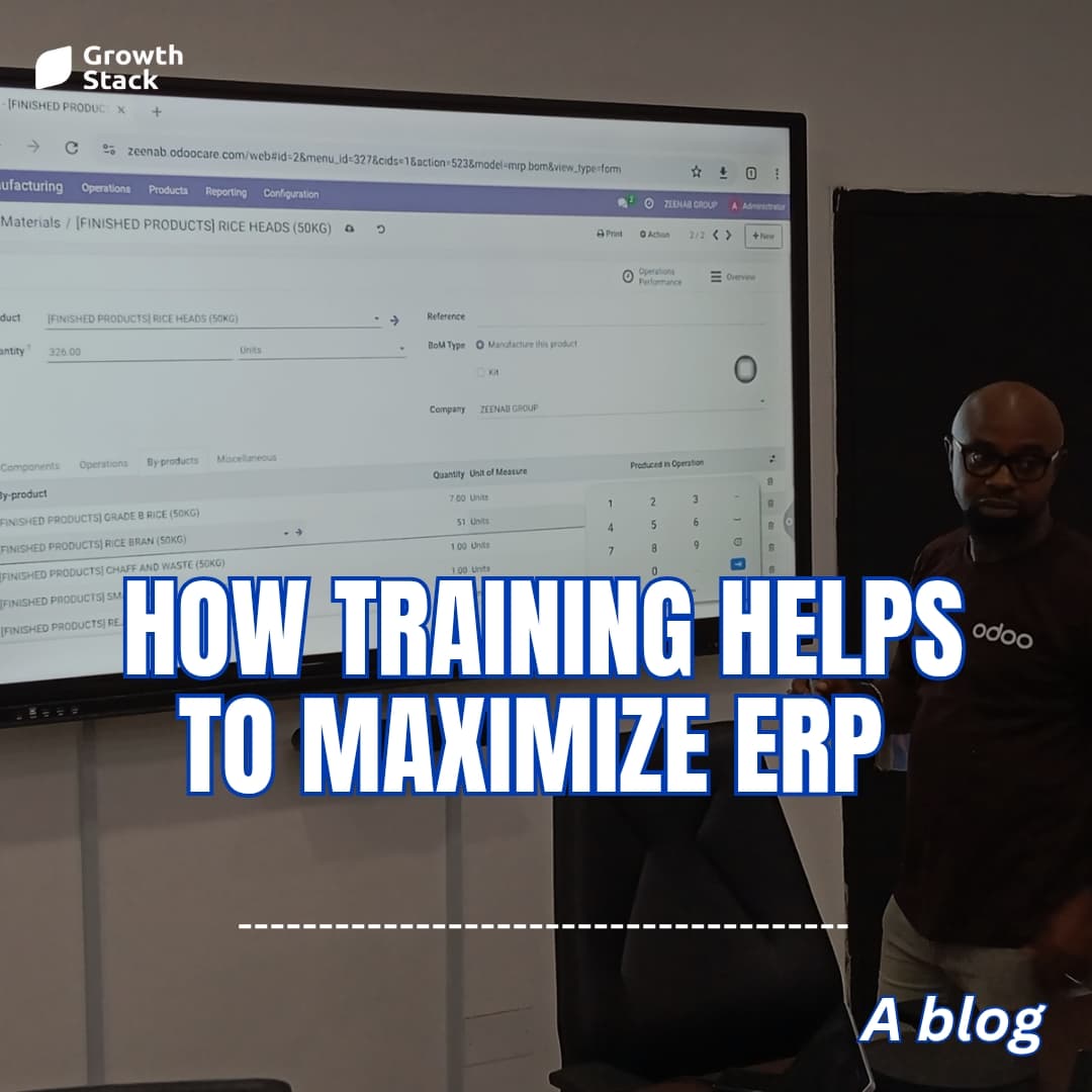 how training helps to maximize erp