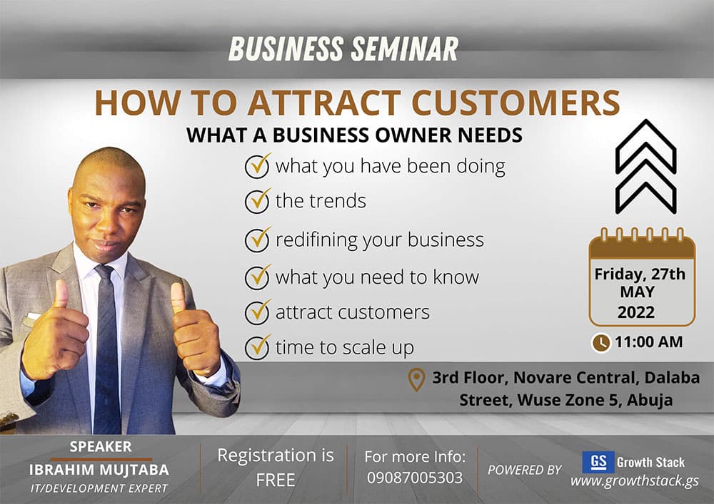 EVENT: How To Attract Customers