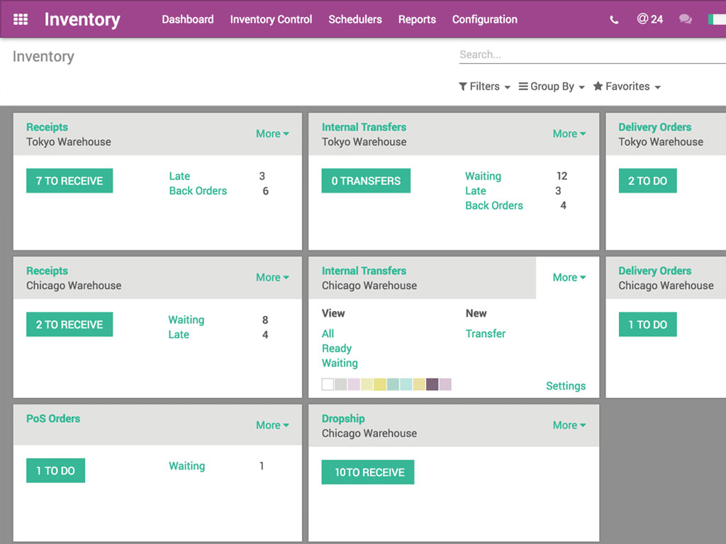 Inventory Management Features in Odoo ERP