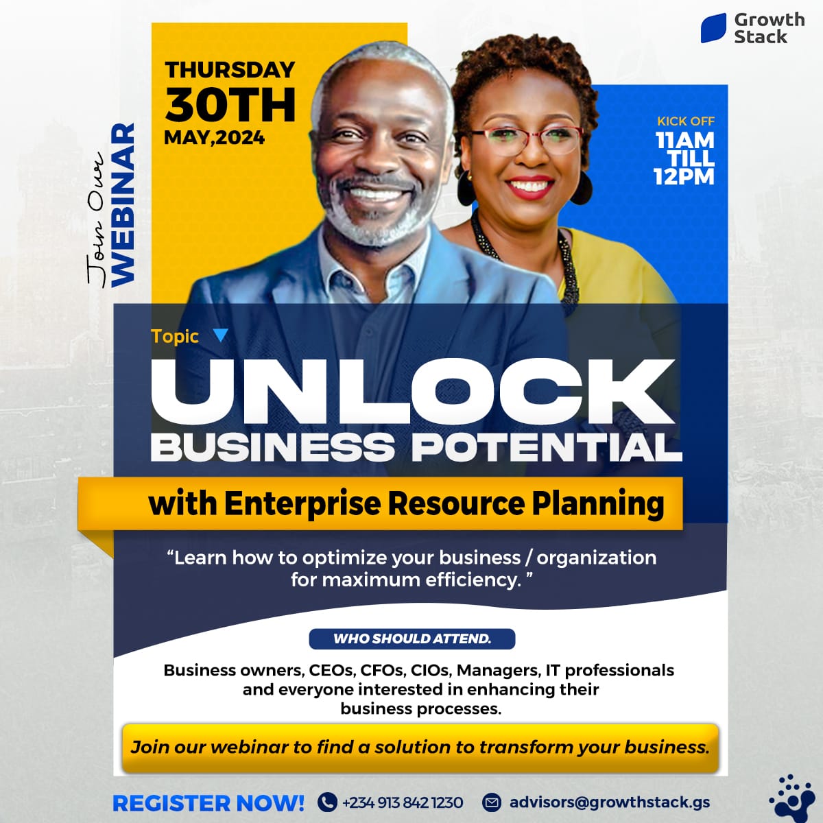 Webinar: Unlock Business Potential With Enterprise Resource Planning