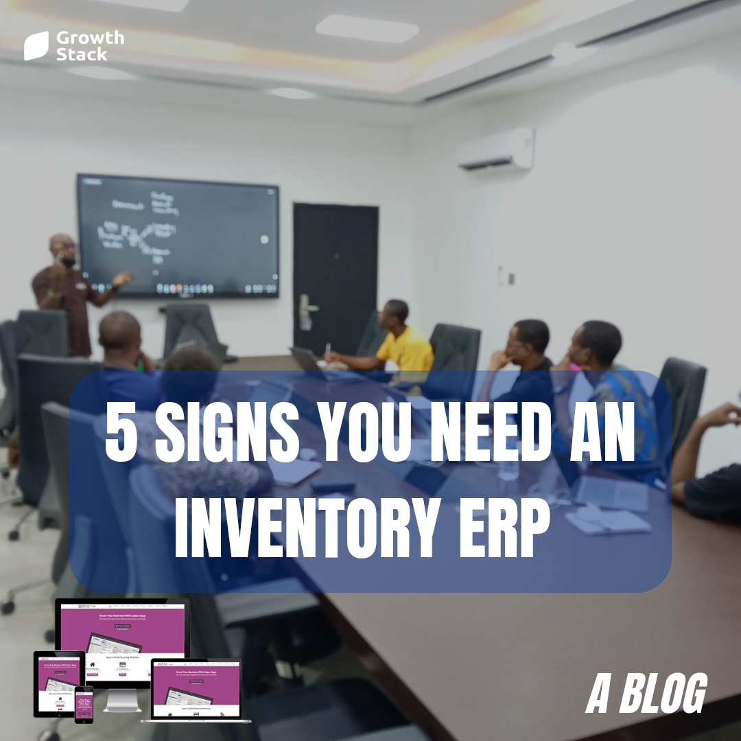 5 signs you need an inventory erp